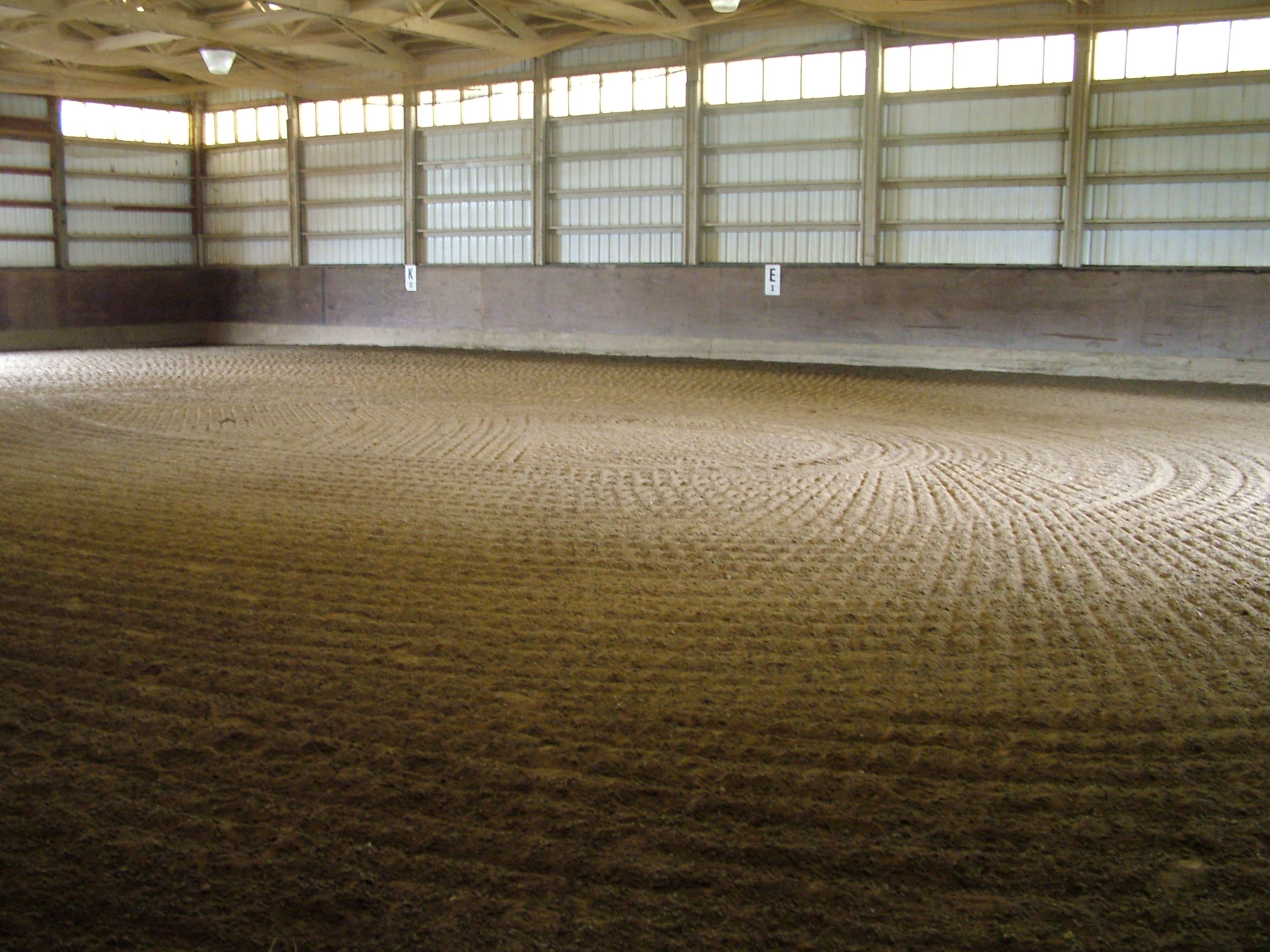 Indoor Dressage arena